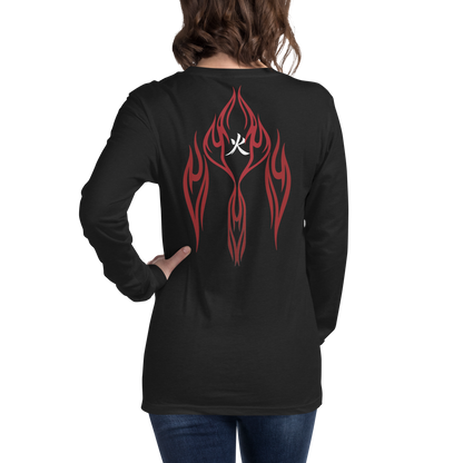 “Cinder” Long-Sleeve Unisex Tee